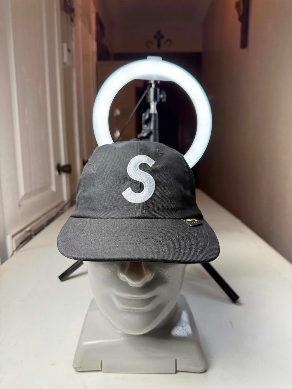 Supreme Cordura S Logo 6-Panel Black - FW18